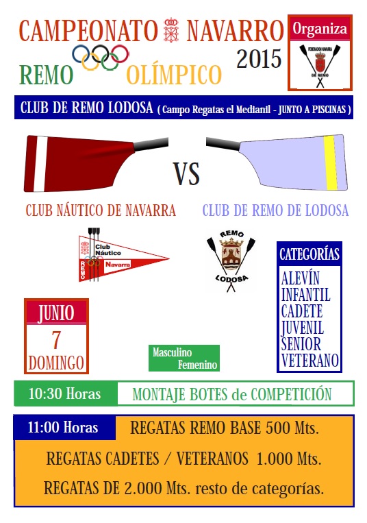 Campeonato Navarro de Remo Ol&iacute;mpico